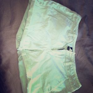 American eagle light blue crew shorts